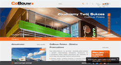 Desktop Screenshot of cobouw.pl